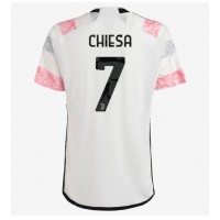 Koszulka piłkarska Juventus Federico Chiesa #7 Strój wyjazdowy 2023-24 tanio Krótki Rękaw